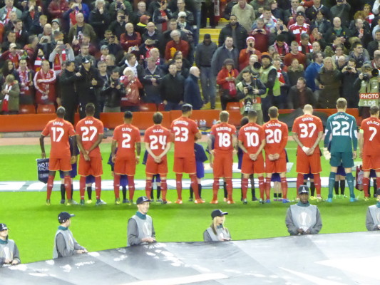 Liverpool Line Up