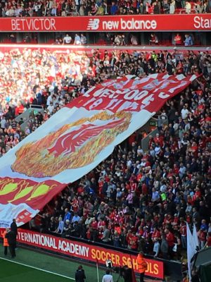 Flags At Anfield