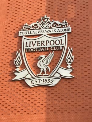 Liverpool Crest On Main Stand