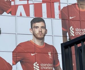 Robbo on the side of the kop