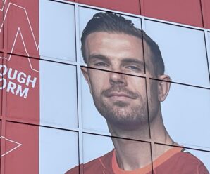 Henderson picture on the kop