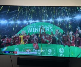 League Cup Celebrations