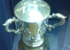 the league cup on a dark background