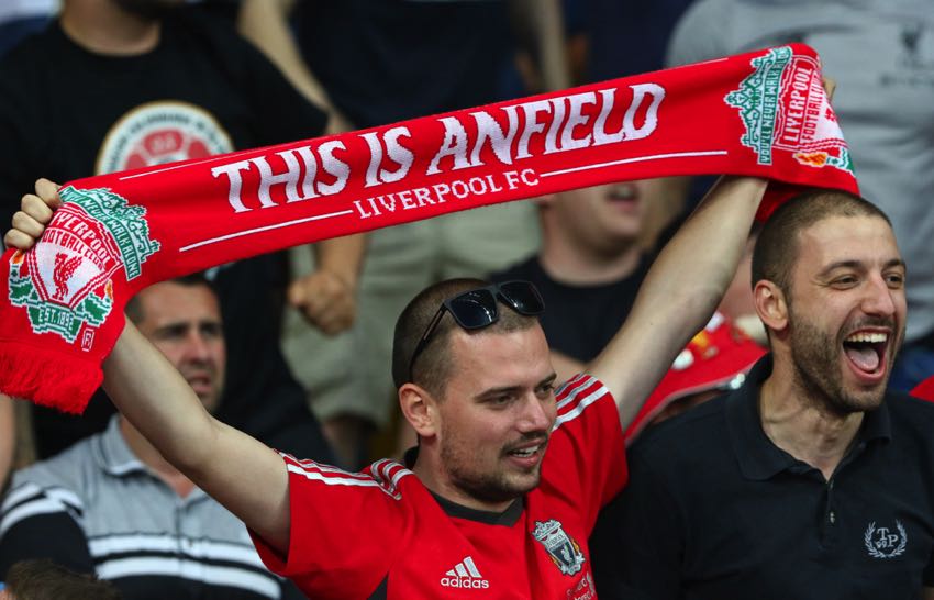 Anfield Liverpool fan